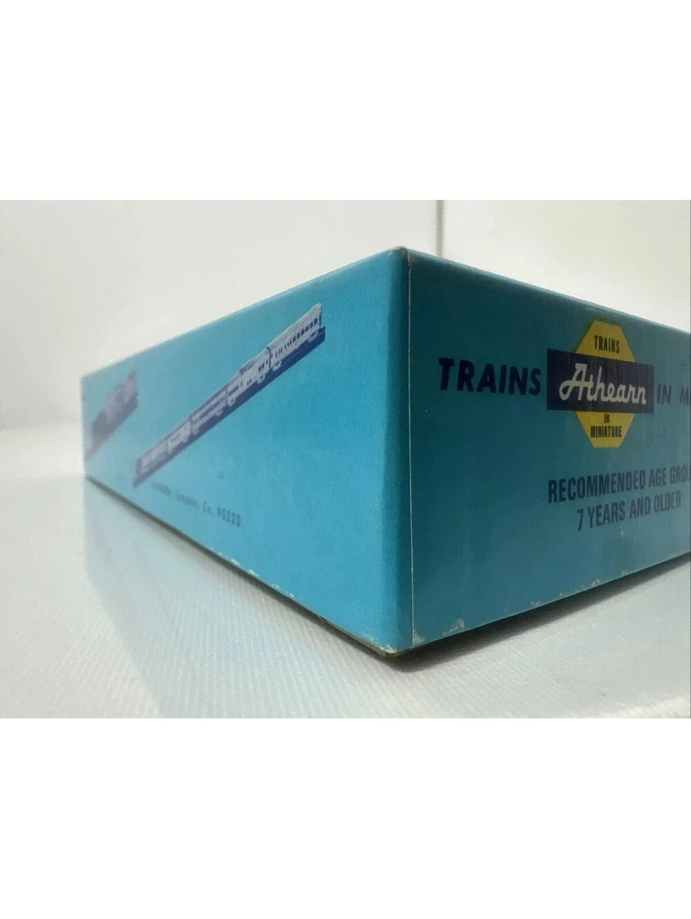 Athearn HO Scale Illinois Central 40' Boxcar Kit 1207 Blue Box Unassembled NOS